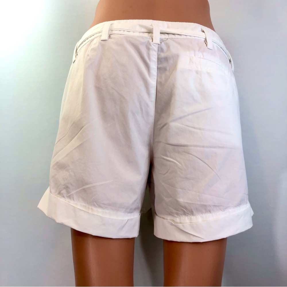 Oakley White Cuffed Shorts - Picture 2 of 16